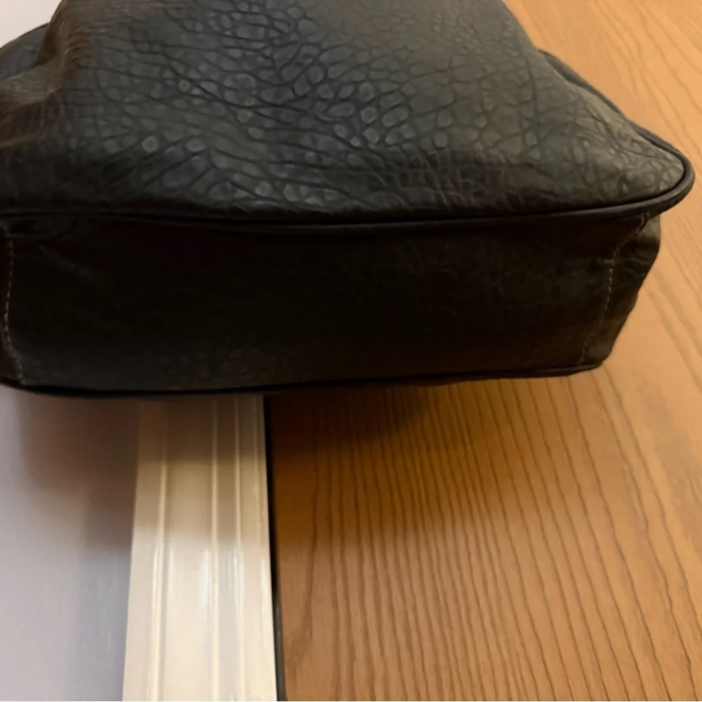Rosetti Vintage Black Faux Leather Hobo Bag
